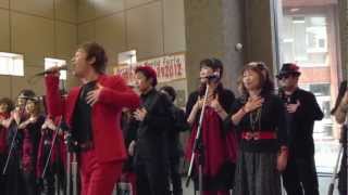 H24,11,4 松原フェスタ　中川誠十郎＆SOLEIL MASS CHOIR ♪ 天まで届け