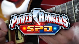 Power Rangers S.P.D. Theme on Guitar