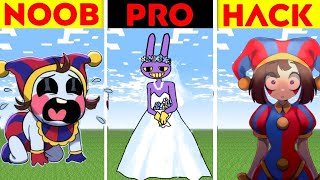 Amazing Digital Circus ALL Characters Pixel Art (Collection) : Noob, Pro, HACKER, GOD! 17