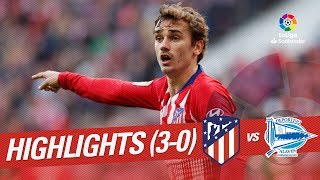 Highlights Atletico de Madrid vs Deportivo Alaves (3-0)