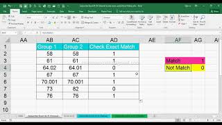 Delta function example in excel