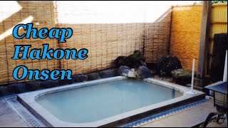 Cheap Hakone Onsen