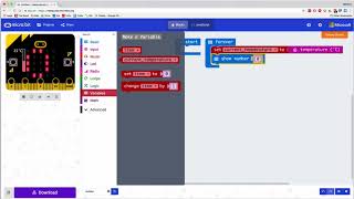 MakeCode: First Look at Variables