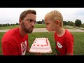 Dad Cakes 3 Year Old In FACE!