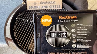 The Best Weber Kettle Grill Grate Replacement! / HexGrate Weber Grilling Grate Re-Imagined!