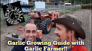 Garlic Growing Guide with Ghostly Garlic and An Interview with a Garlic Farmer!