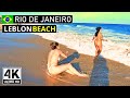 Virtual Tour 4K UHD Walking on Leblon Beach, Rio de Janeiro – Brazil 2023