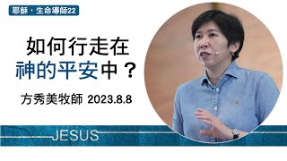 【耶穌，生命導師22】2023.8.8 如何行走在神的平安中？～方秀美牧師  （基督教溝子口錫安堂）