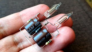 Neon Lamp Blinking Circuit | Neon Bulb Flasher