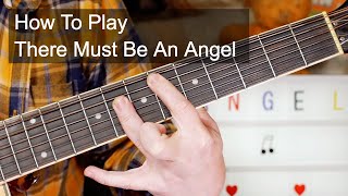 'There Must Be An Angel (Playing With My Heart)' The Eurythmics Acoustic Guitar Lesson
