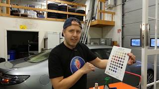 SAAB 9-5 New generation - Leather Refinish - DIY