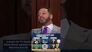 Chris Broussard predicts his NBA Finals Winner 🏆 | FIRST THINGS FIRST #shorts