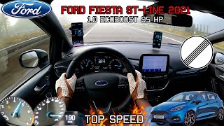 2021 FORD FIESTA ST Line 1.0 EcoBoost (95 PS) - ACCELERATION TEST DRIVE AUTOBAHN & SPEED