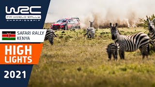 Day 2 Highlights Stages 8-10 / WRC Safari Rally Kenya 2021