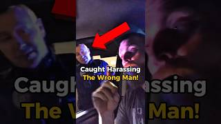 Cop Caught Harassing The Wrong Man 😱🤯