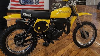 1978 SUZUKI RM80 2 STROKE 80CC MISSILE