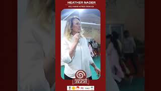 HEATHER NADER FROM USA, Visted at Mahalaxmi Saras