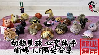 （玩模汇）动物星球 心宽体胖 蜥蜴 WF礼盒限定开盒Animal Planet Big Hearted Lizard WF Gift Box Limited Open Box