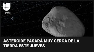 2023 BU, el asteroide del tamaño de un camión que este jueves pasará “demasiado cerca” de la Tierra