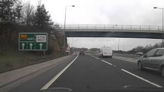 Billingham to Bluebell Corner, Middlesbrough via A19 \u0026 A174 [31/Jan/13]