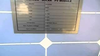 New 85 Watt Solar Panel