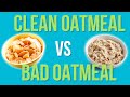 Clean Oatmeal vs Not Clean Oatmeal | Taste Test Game!