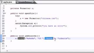 Java Programming Tutorial 80 Writing to Files | Java Tutorial