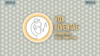 I INTERNATIONAL VOCAL COMPETITIONVOX IUVENTAE (RIGA, LATVIA)