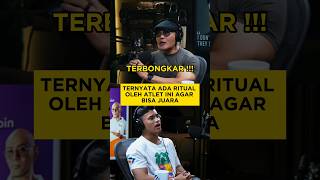 TERNYATA ADA RITUAL KHUSUS DARI ATLET INI KALAU MAU JUARA