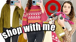 Trying on ALL of the SWEATERS/CARDIGANS at Target | dressing room try on