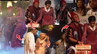 Epic Wedding Dance Battle: Deacon Famous \u0026 Faith Bring the Heat at Nigerian-Ghanaian Celebration!