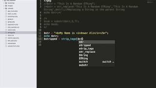 PHP Specials - String Manipulation Functions
