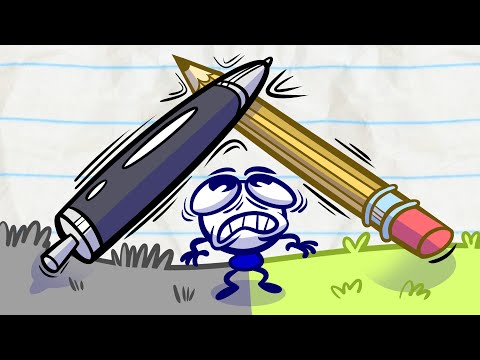 My Own Worst Penemy And More Pencilmation! | Animation | Cartoons | Pencilmation