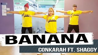 BANANA - Conkarah ft. Shaggy | MLT | JingkyMoves  | Popdance™