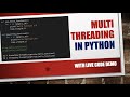 Learn Python Multithreading In 3 Minutes | Python Multithreading Tutorial (Hands-on Tutorials)