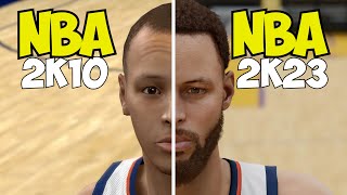 Evolution of Stephen Curry In NBA 2K Games  (NBA 2K10 - NBA 2K23)