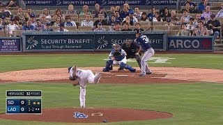 SD@LAD: Cashner opens the scoring with two-run double