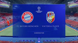 Bayern Munchen vs Viktoria Plzen | UEFA Champions League - Sanderson Park | FIFA 22 4K