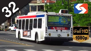 SEPTA Ride: 2004 New Flyer D40LF #5739 on route 32 to Ridge-Lyceum