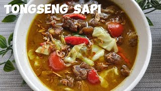 RESEP TONGSENG SAPI ENAAAK DAN BEREMPAH