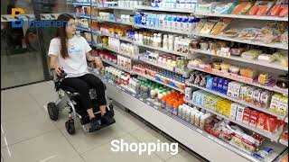 Ningbo Baichen's new electric wheelchair BC-EA5513, specific use method and use experience