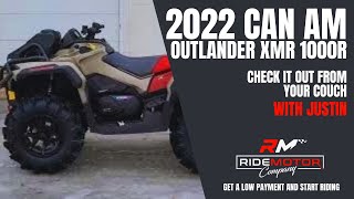 2022 Can-Am Outlander XMR 1000R - National Powersports Financing at Ride Motor Company