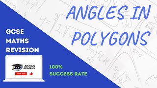 ANGLES IN POLYGONS | GCSE MATHS 9-1 | EDEXCEL, AQA, CIE, OCR