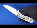 ares m390 silver line knife by cultrotech knives russia