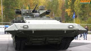 T-15 BMP Armata armoured infantry fighting vehicle technical data sheet details Russia Russian army