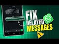 How To Fix Delayed WhatsApp Messages | WhatsApp Notification Delay
