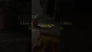 Love for the sake of Allah | Mufti Menk | #shorts #islam #islamic