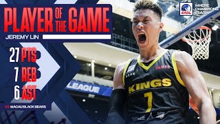 Player of the Game: Jeremy Lin with 27 Points vs. Macau Black Bears