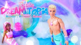 Barbie Dreamtopia - Merman | Mermaid | Chelsea and Playset