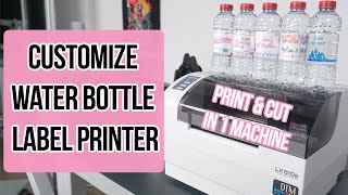 Customize Water Bottle Label Printer